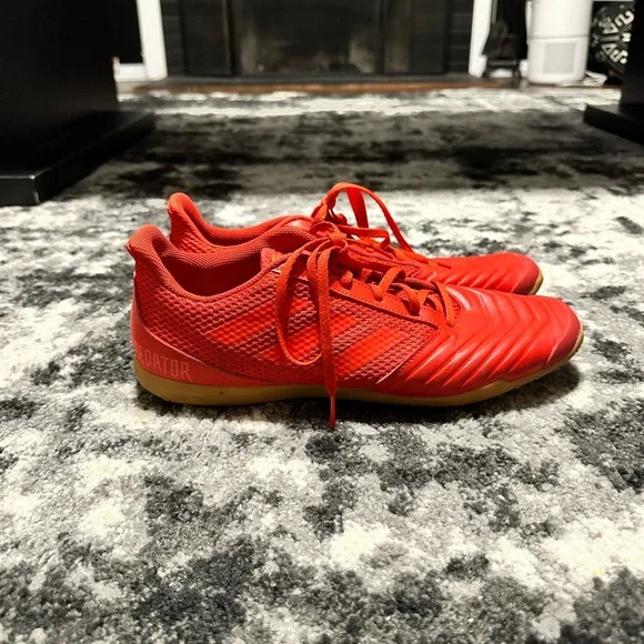 adidas | Shoes | Adidas Men Red Sneakers Size 1 | Poshmark